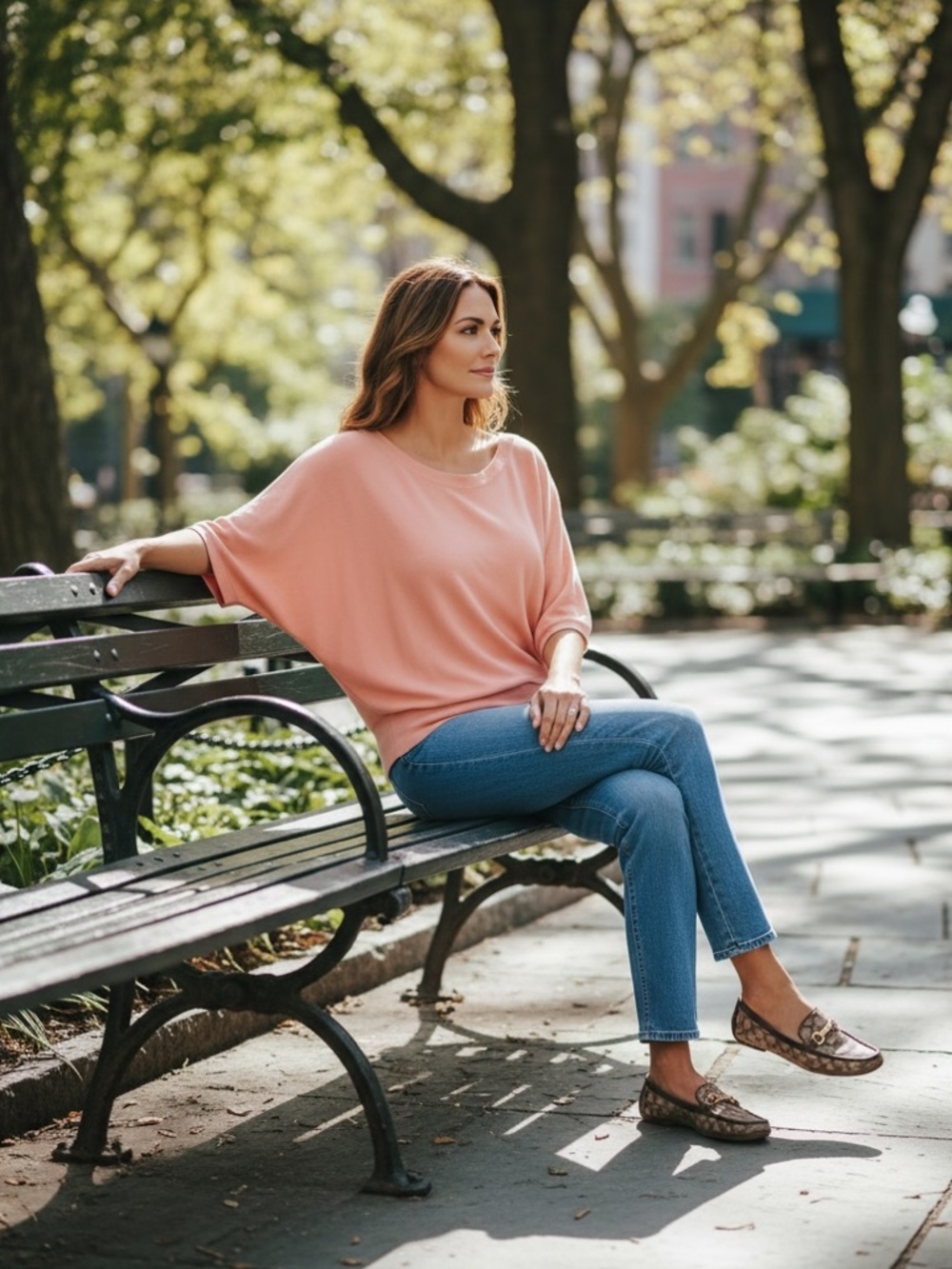 Anthropologie 9-H15 Stcl Peach Off-Shoulder Top